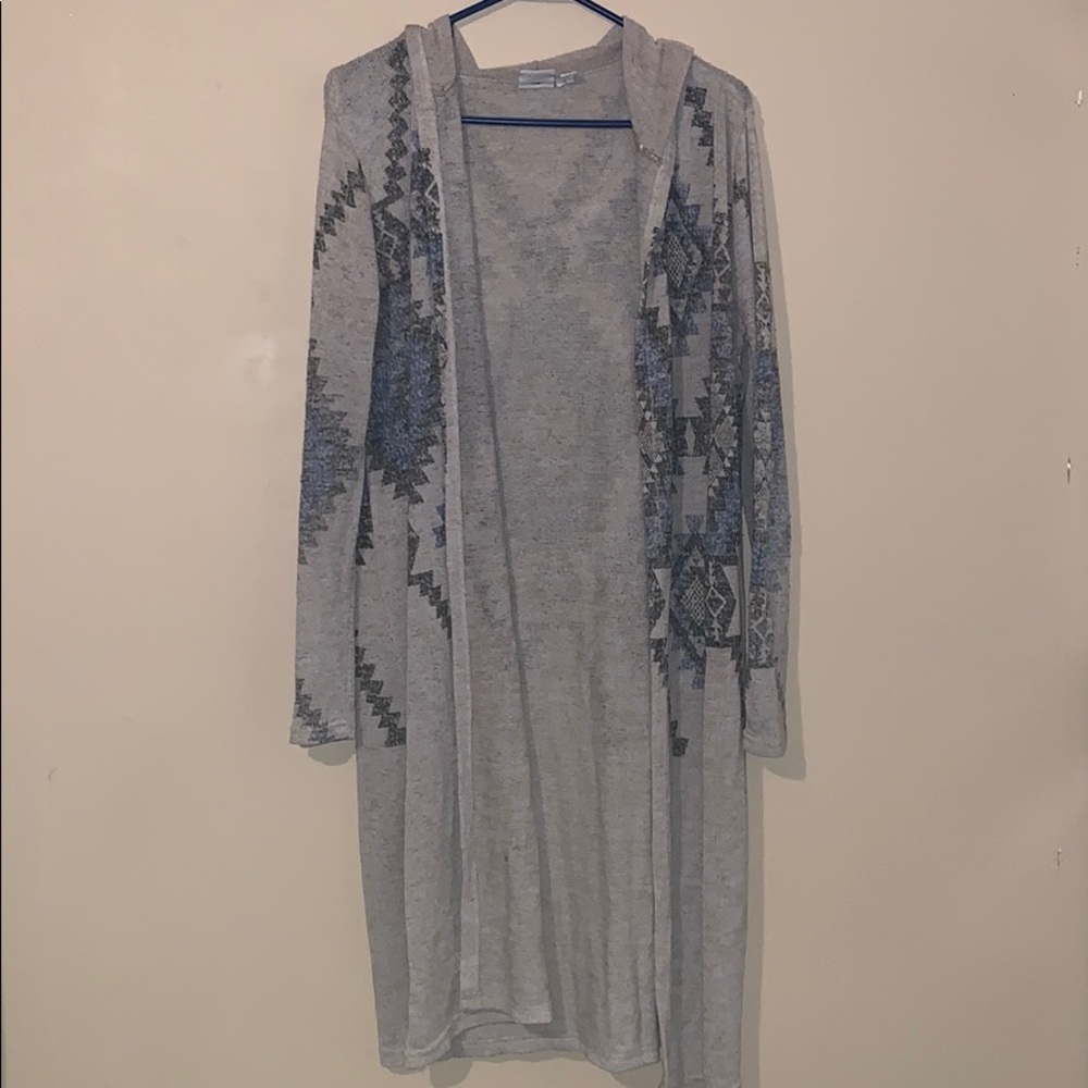 Patterned Cardigan
